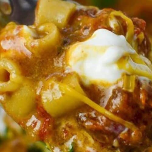 Taco pasta.