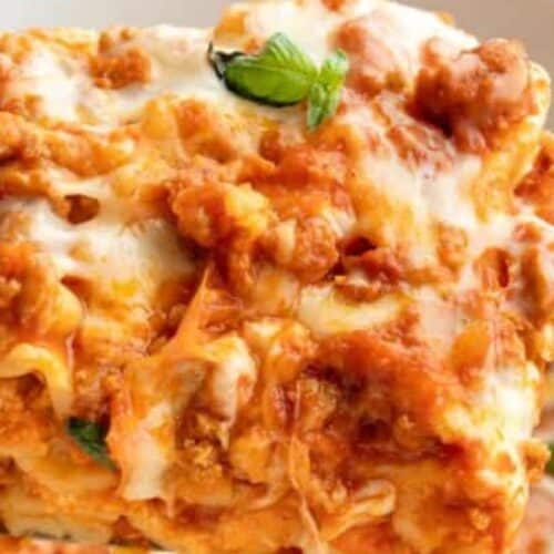 Crockpot lasagna.