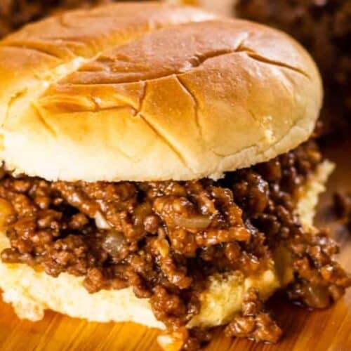 Ground beef sloppy joe.