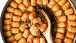 Tater tot casserole.