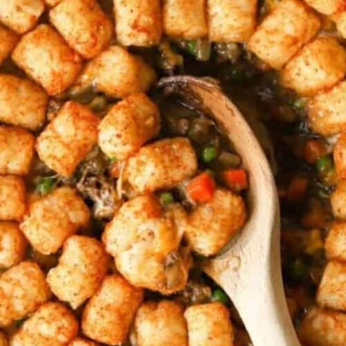 Tater tot casserole.