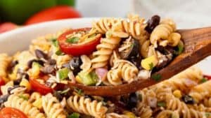 Taco pasta salad.