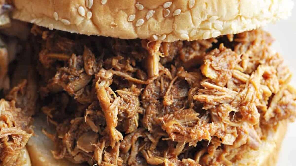 BBQ Pulled Pork in the Slow Cooker.