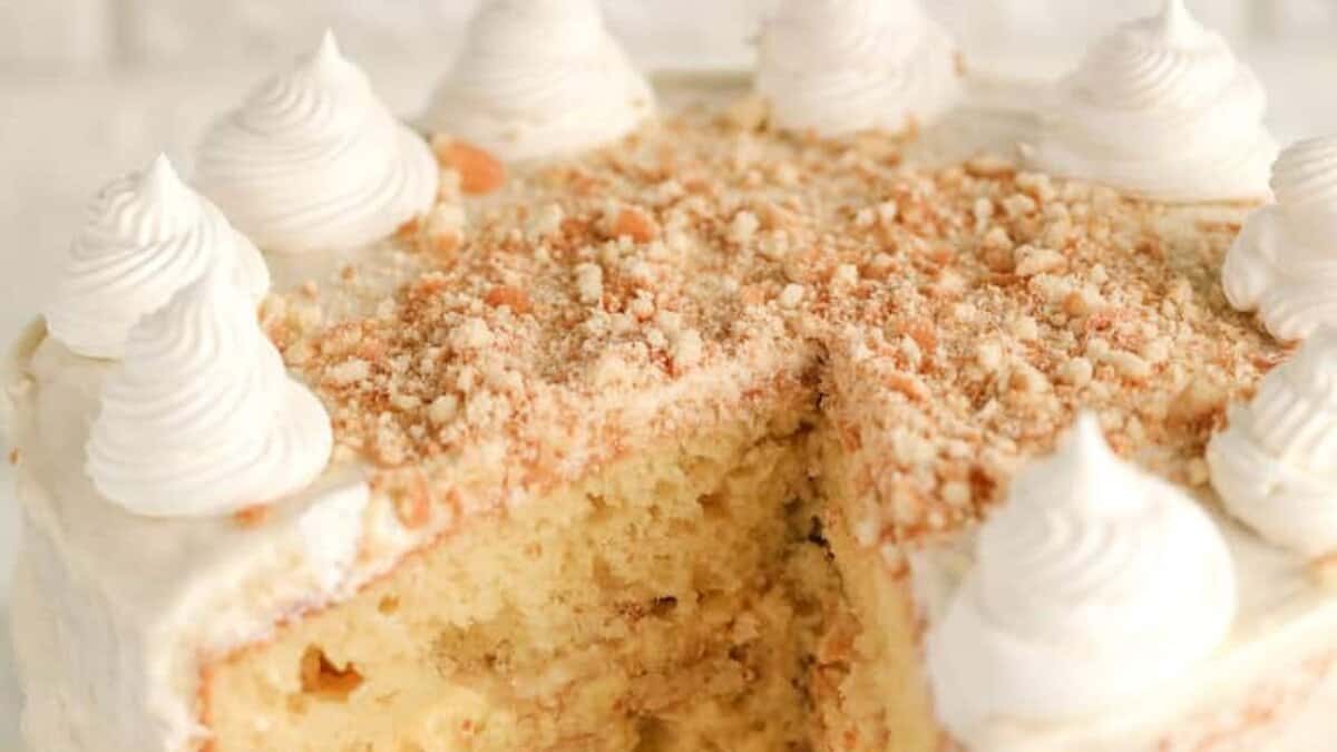 Banana Pudding Cake.