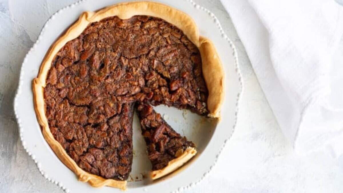 Bourbon Pecan Pie.