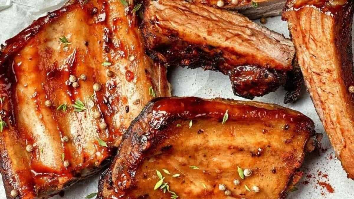 Crock Pot Babyback Ribs.