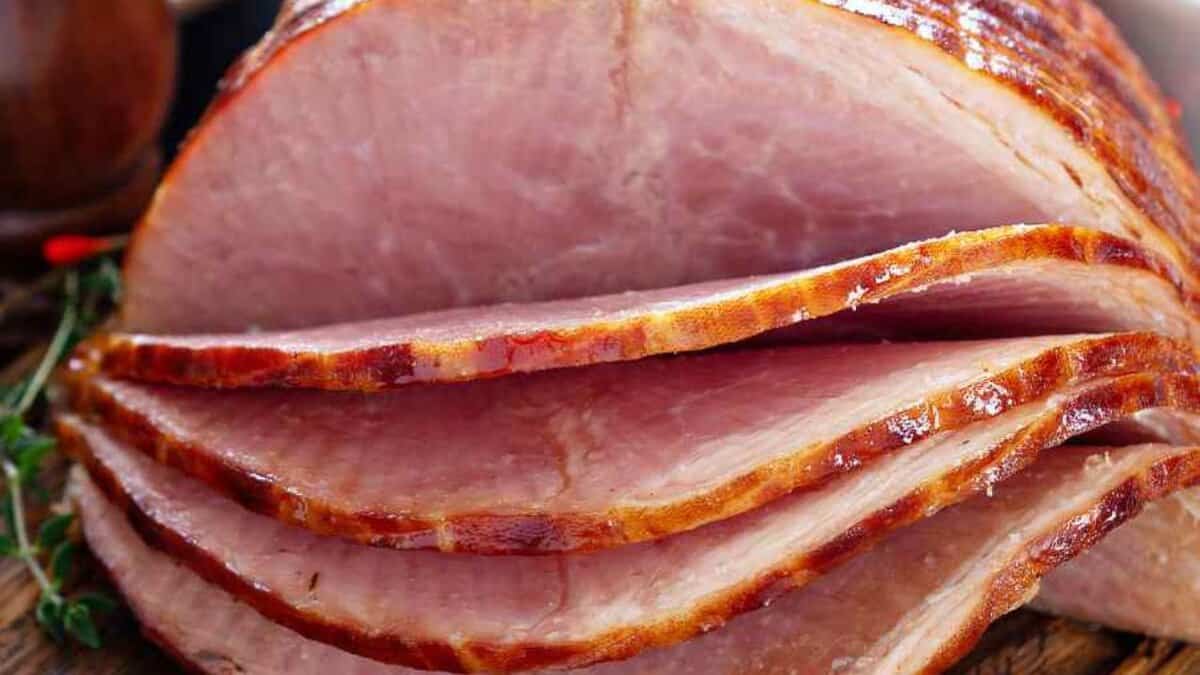 Crockpot Ham with Coke.