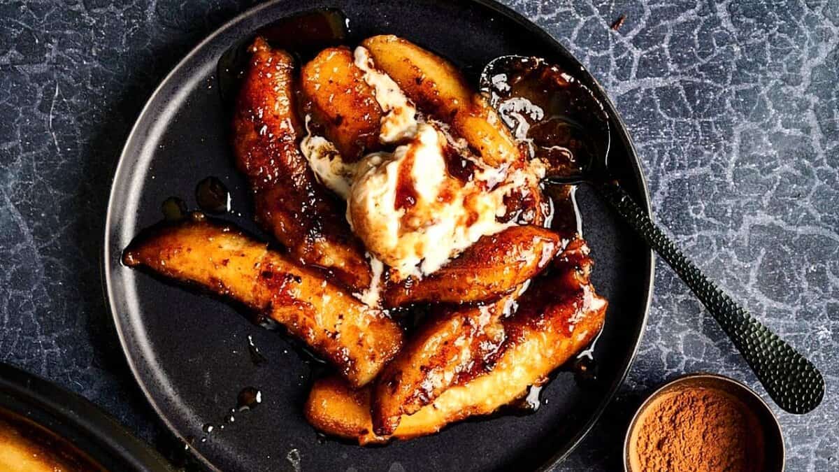 Easy Bananas Foster.