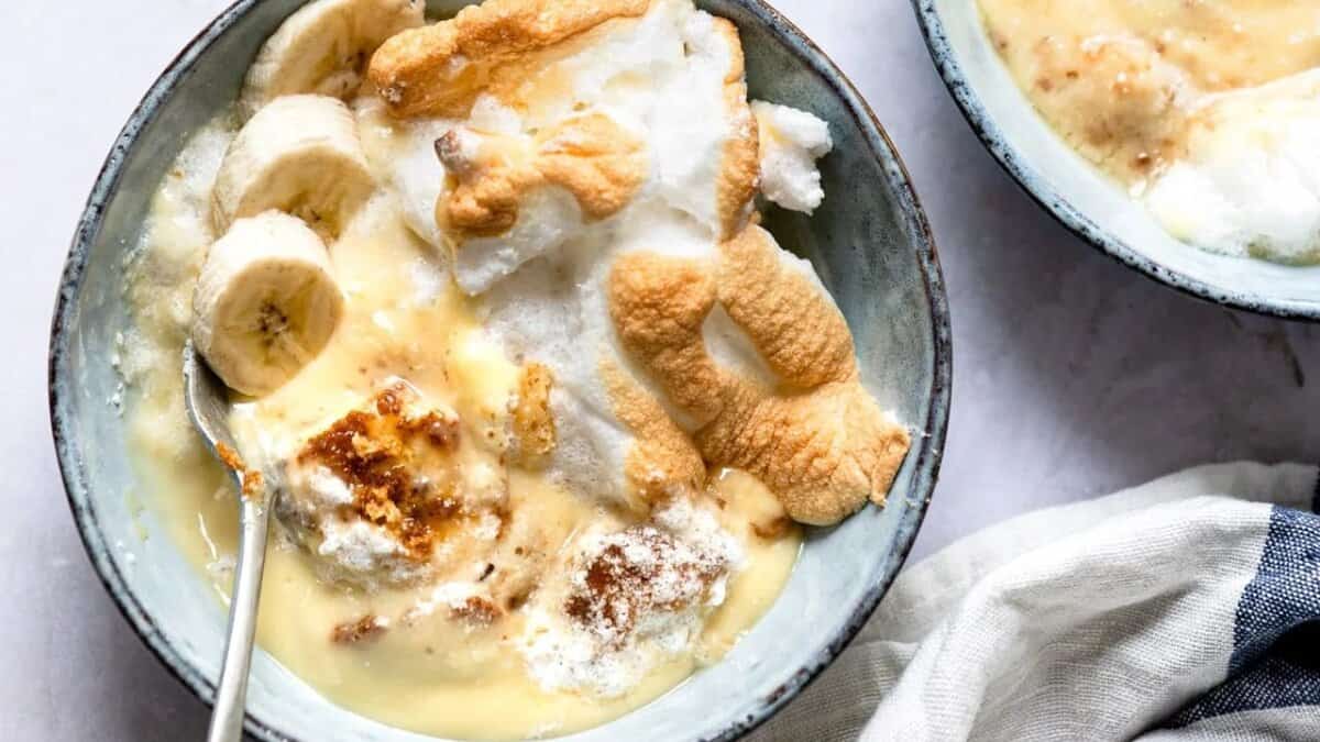 Old Fashioned Banana Pudding.