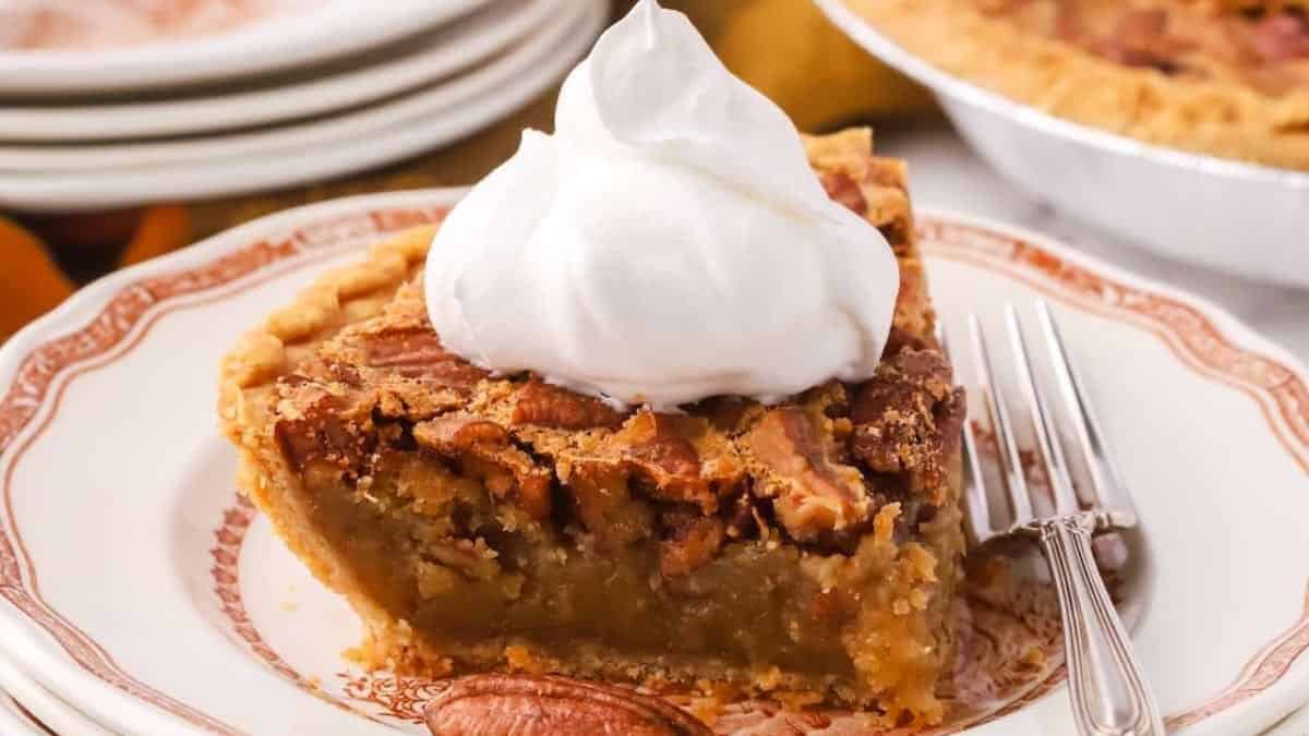 Old-Fashioned Southern Pecan Pie.