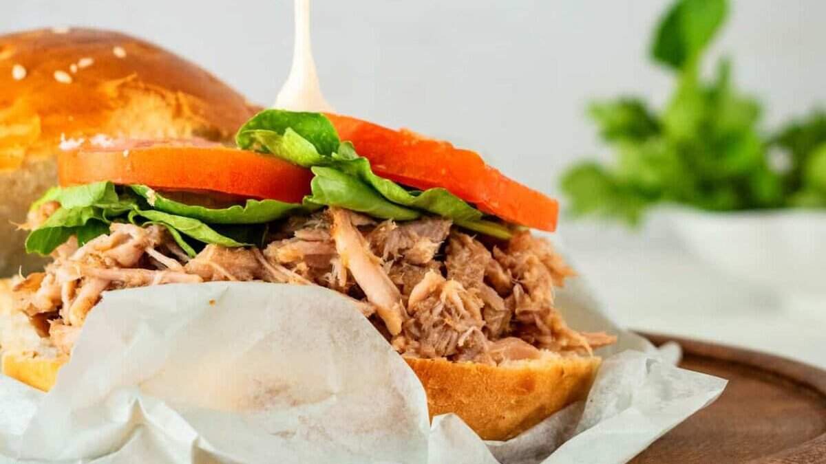 Pulled Pork Burgers.