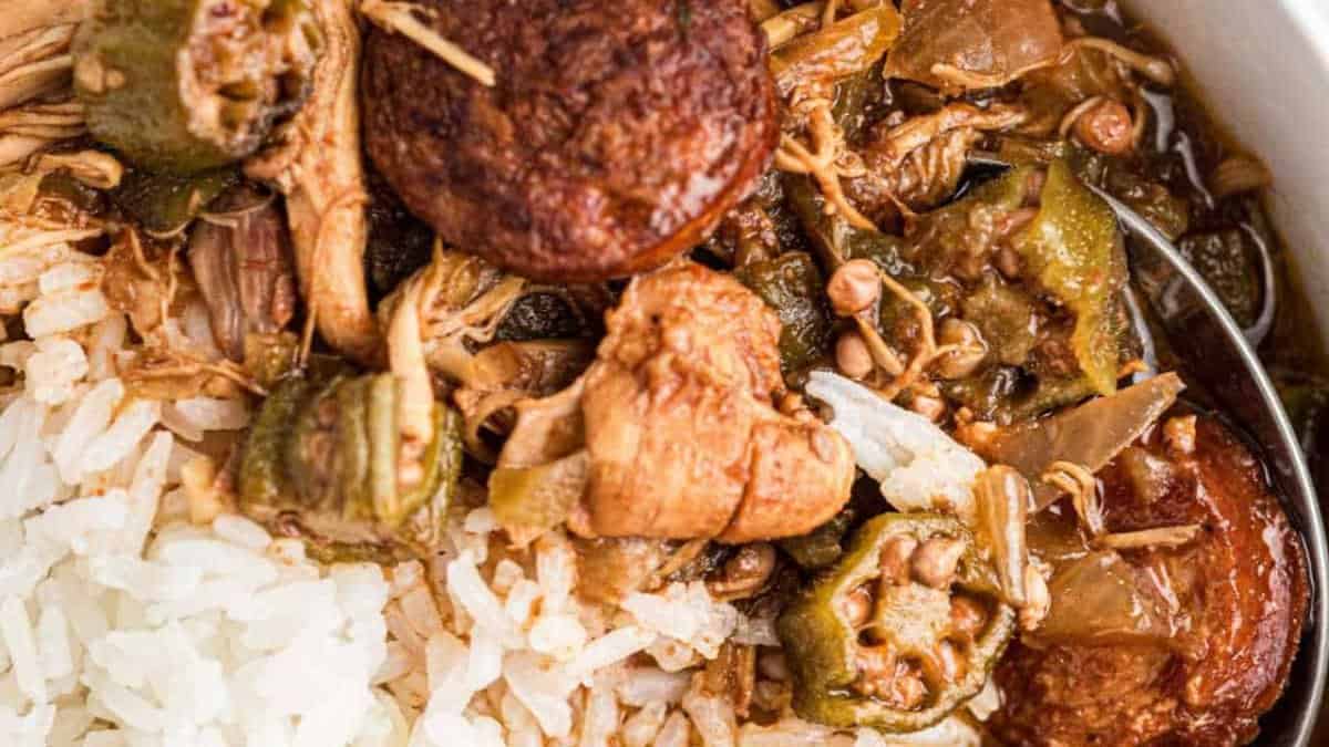 Slow Cooker Gumbo.