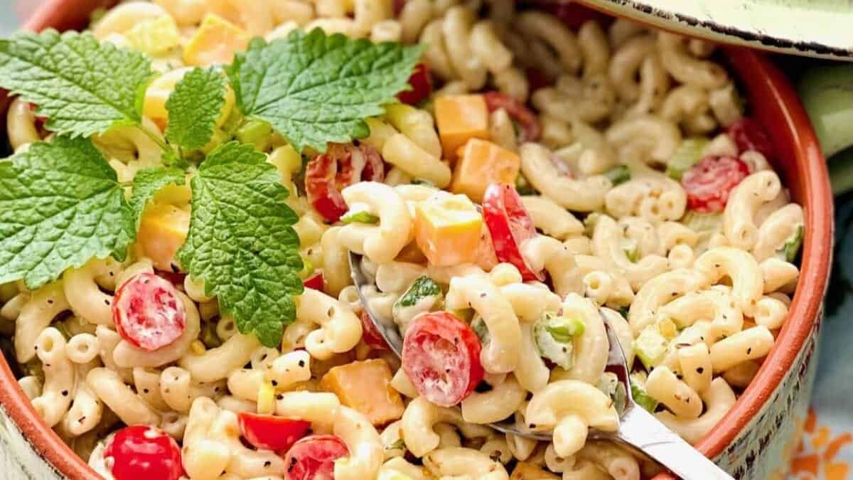 Southern Macaroni Salad.