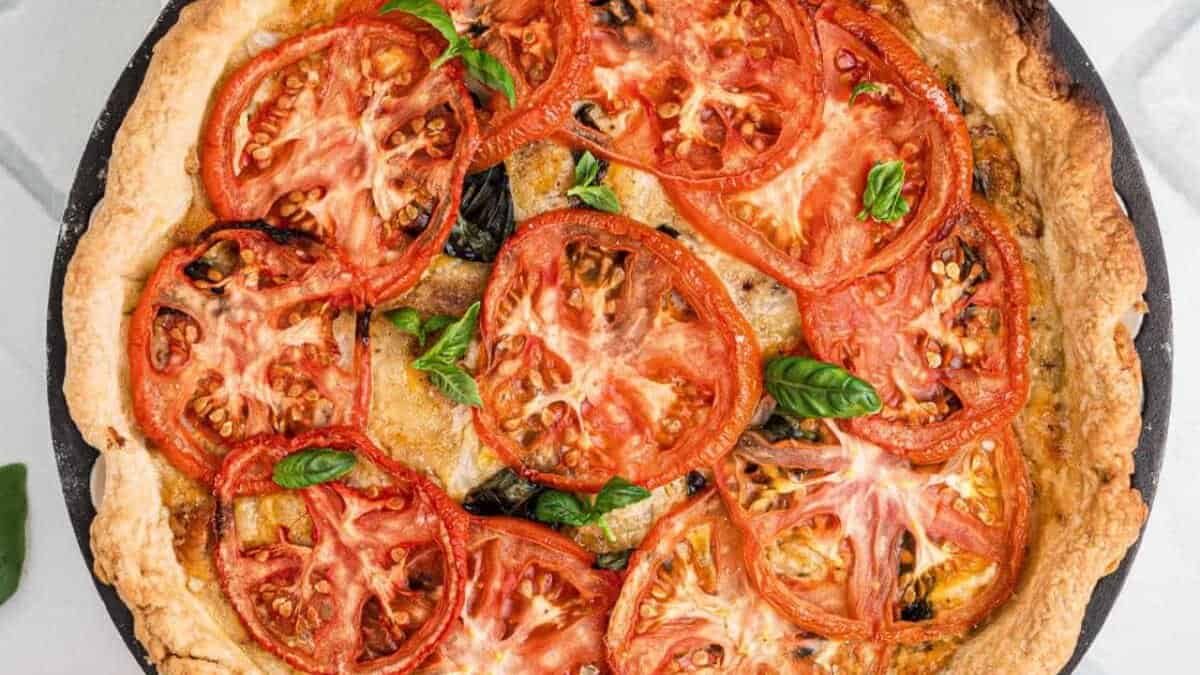Southern Tomato Pie.