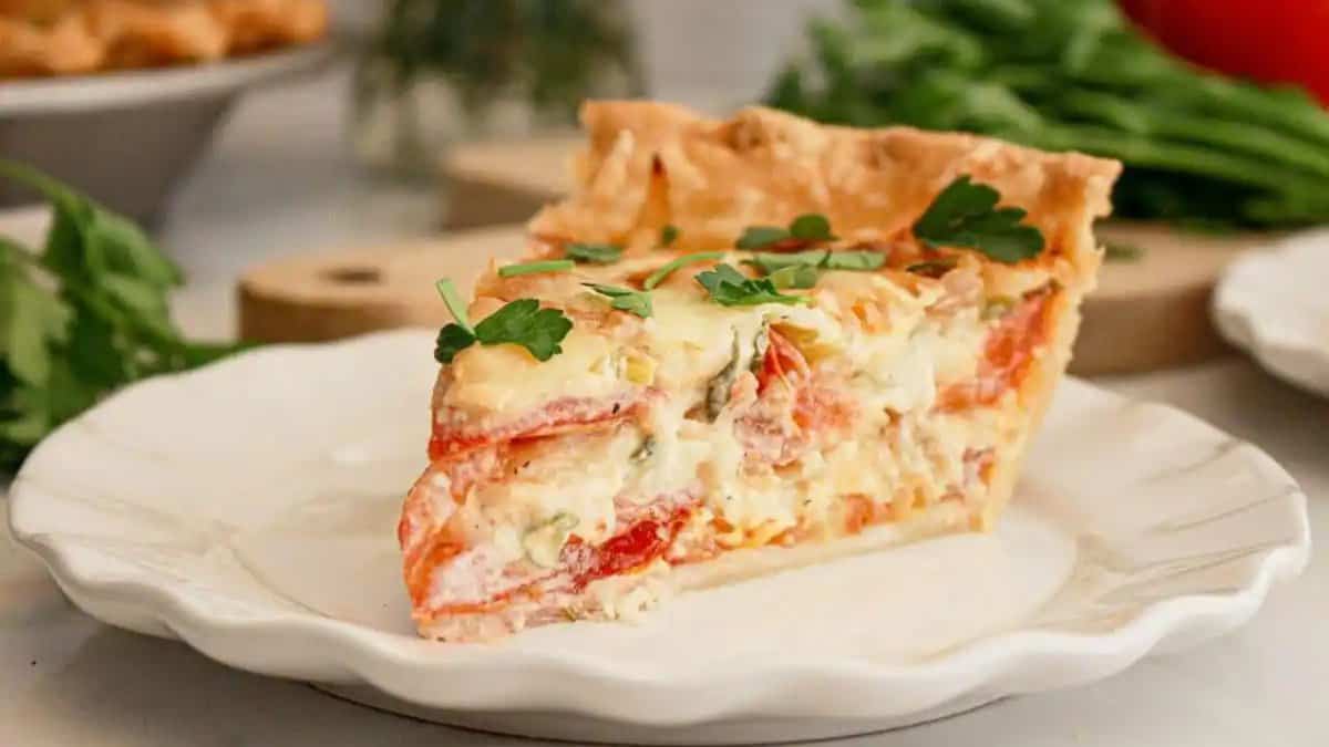 Southern Tomato Pie.