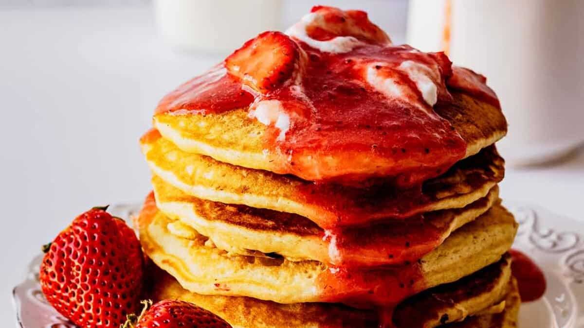 Strawberry Pancakes.