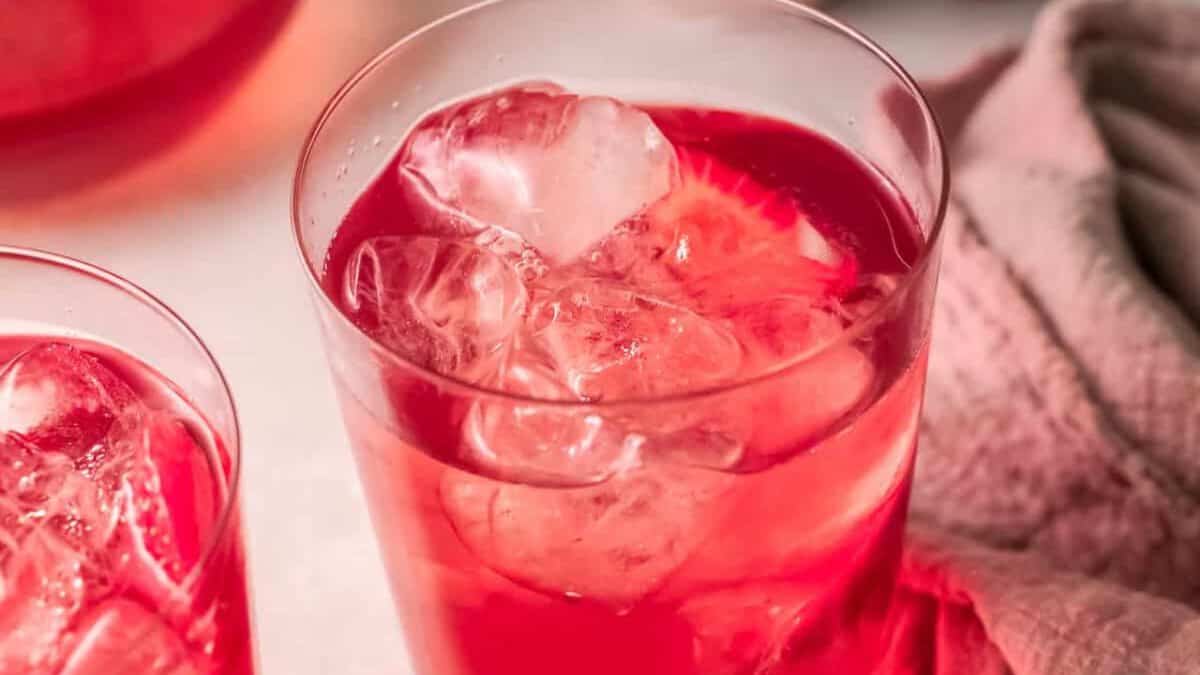 Strawberry Sweet Tea.