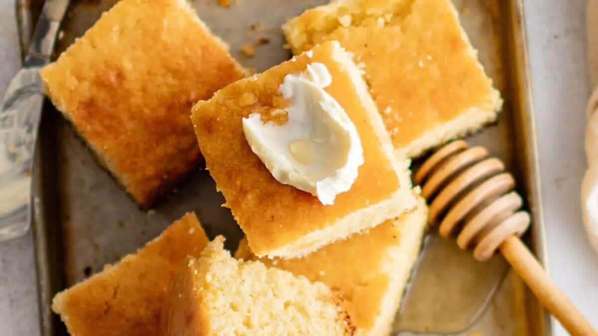Sweet Cornbread.
