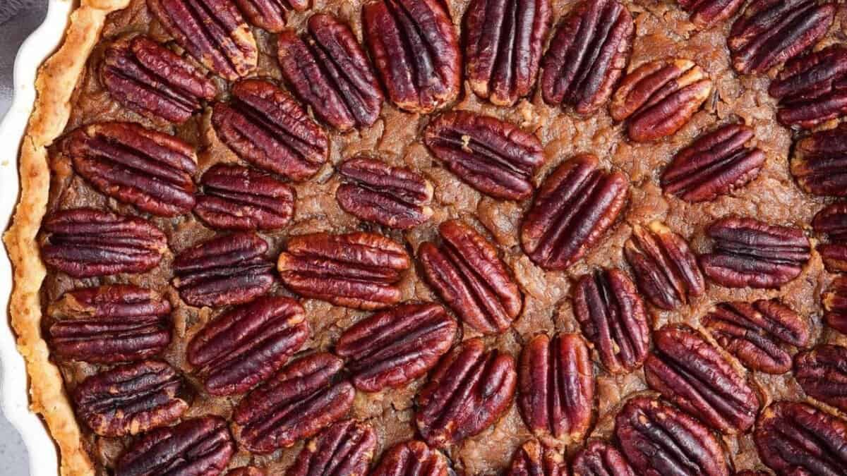 Vegan Pecan Pie.