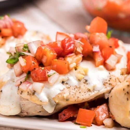 Bruschetta chicken.