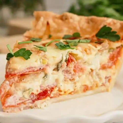 Tomato pie.
