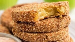Fried green tomatoes.