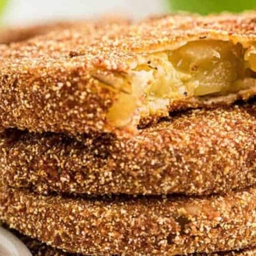 Fried green tomatoes.
