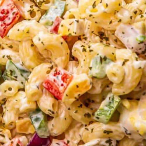 Macaroni salad.