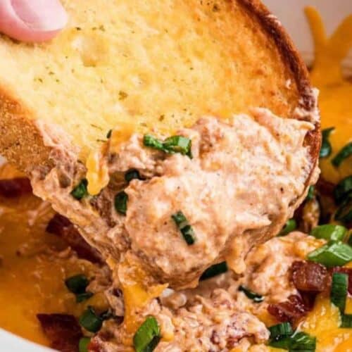 Barbecue chicken dip.