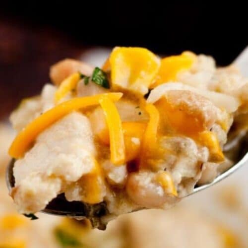 White chicken chili.
