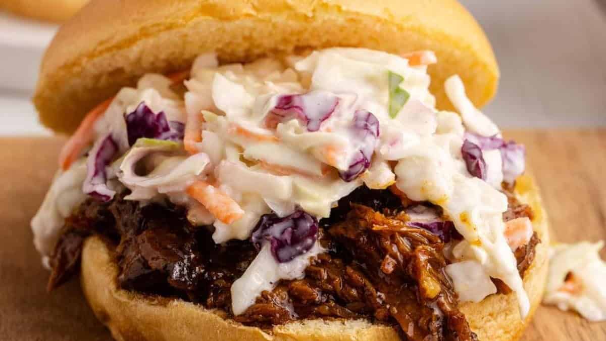 BBQ Pulled Pork Sliders.