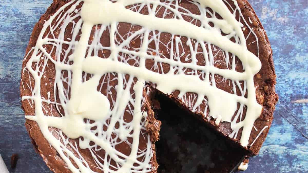 Brownie Bottom Cheesecake.