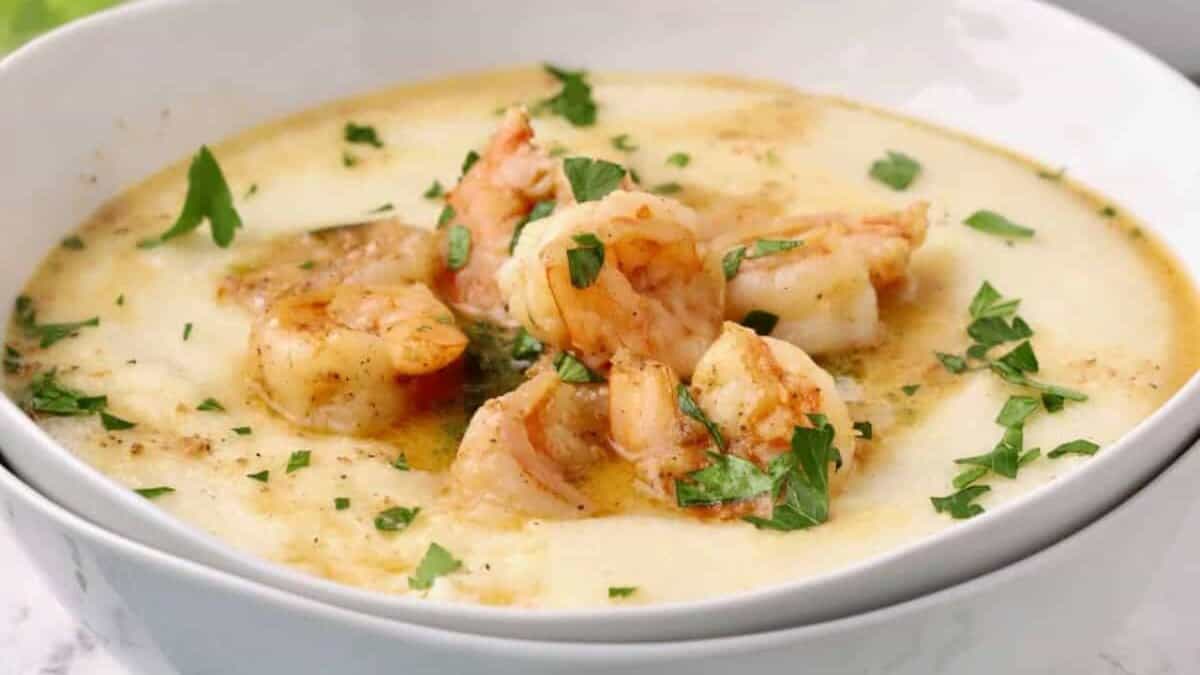 Cajun Shrimp and Grits.