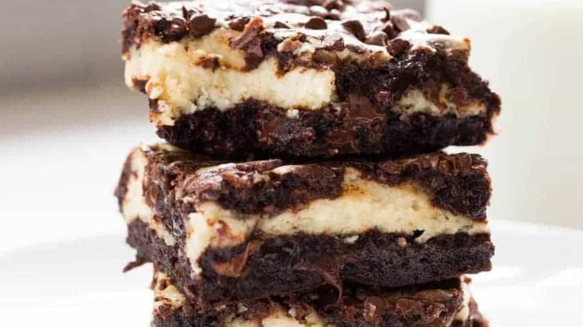 Cheesecake Brownies.