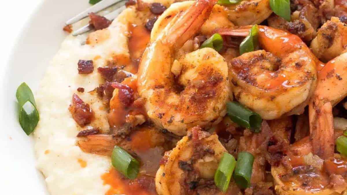 Creamy Shrimp and Grits.