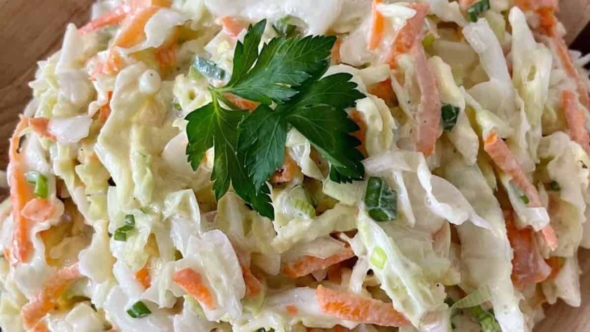 Grandma's Coleslaw.