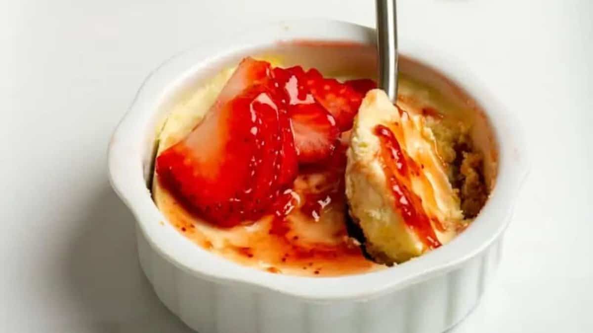 Lemon Ricotta Ramekin Cheesecakes.