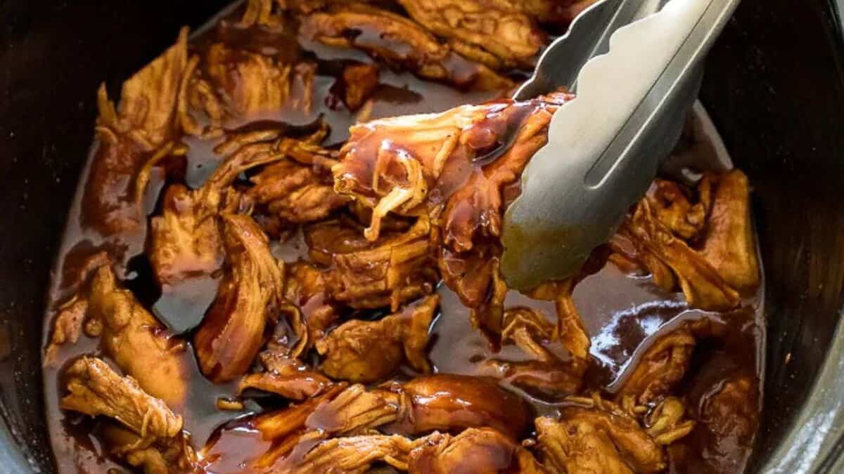 Slow Cooker BBQ Chicken.