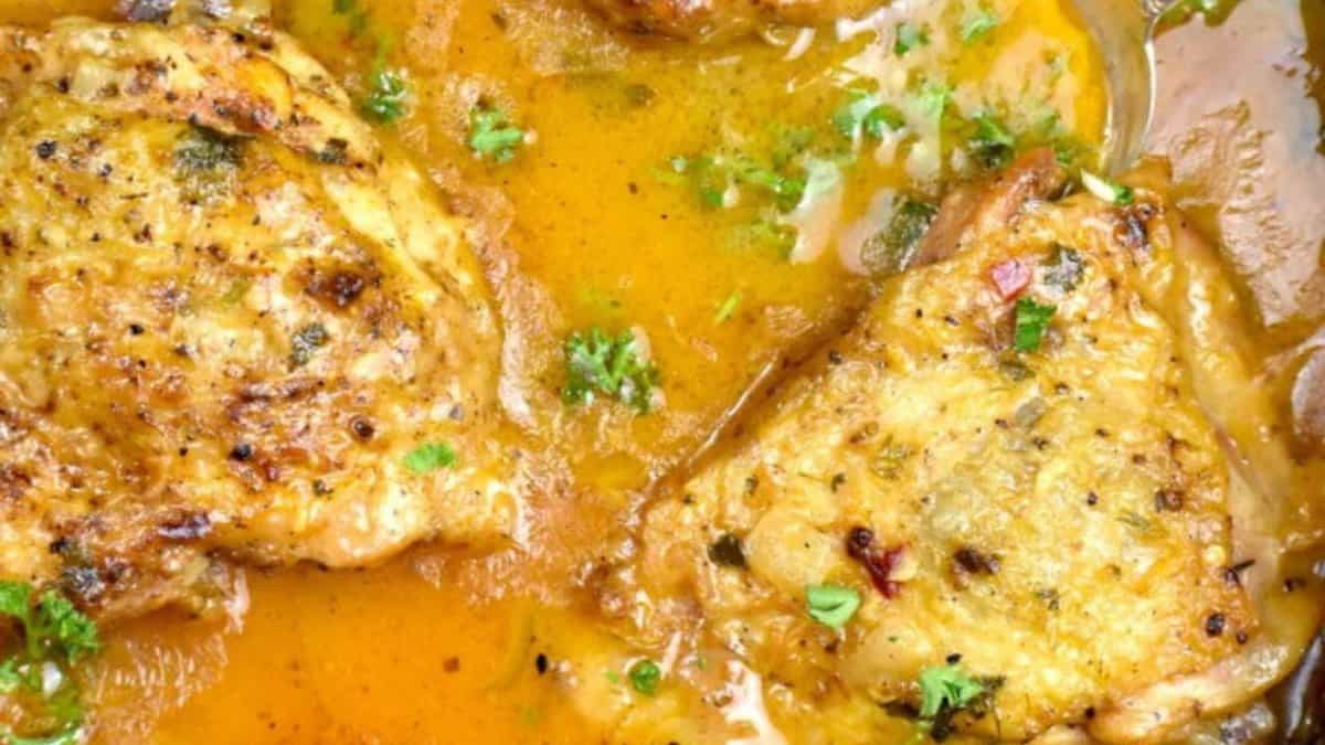 Smothered Chicken.