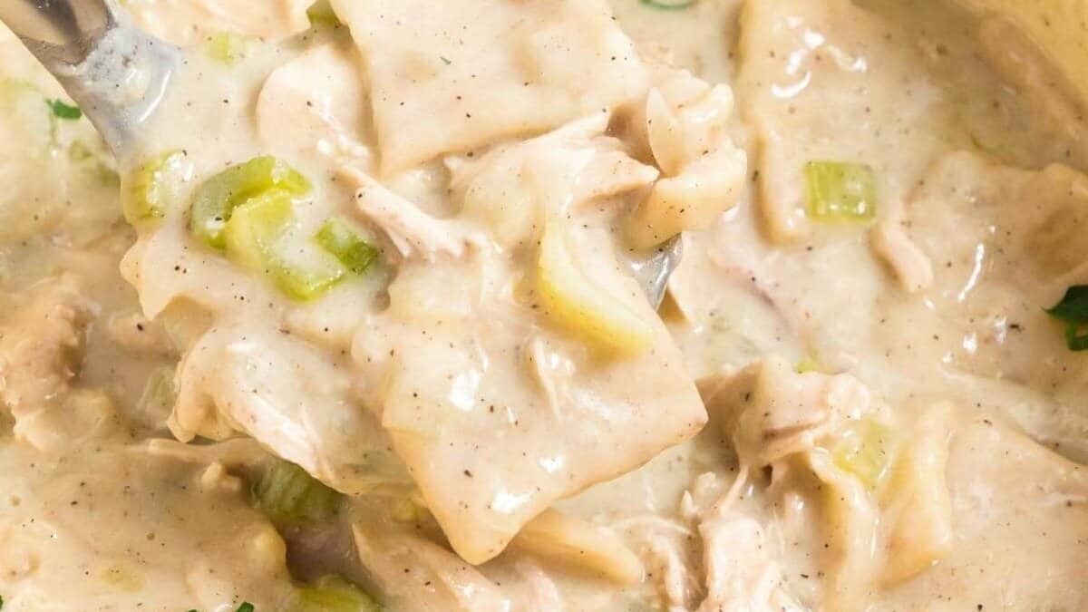 Southern Chicken and Dumplings.