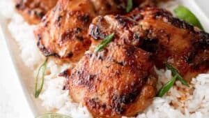 Lemongrass chicken.