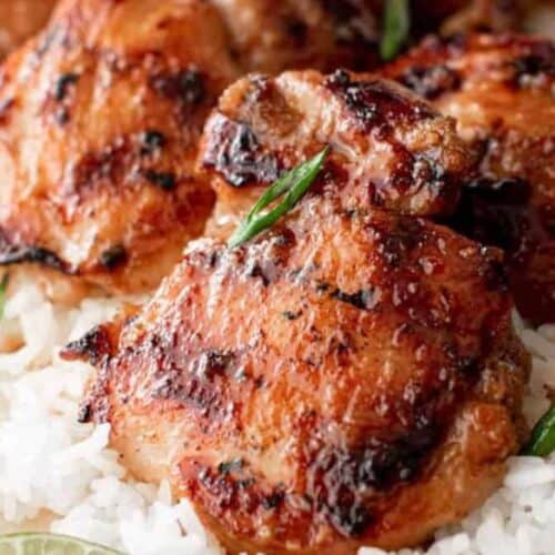 Lemongrass chicken.
