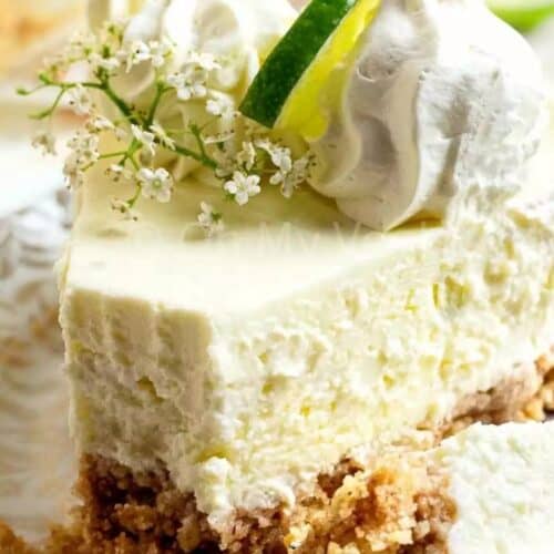 Elderflower cheesecake.