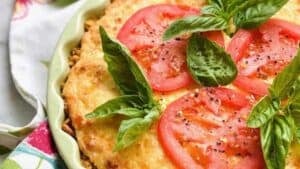 Tomato pie.