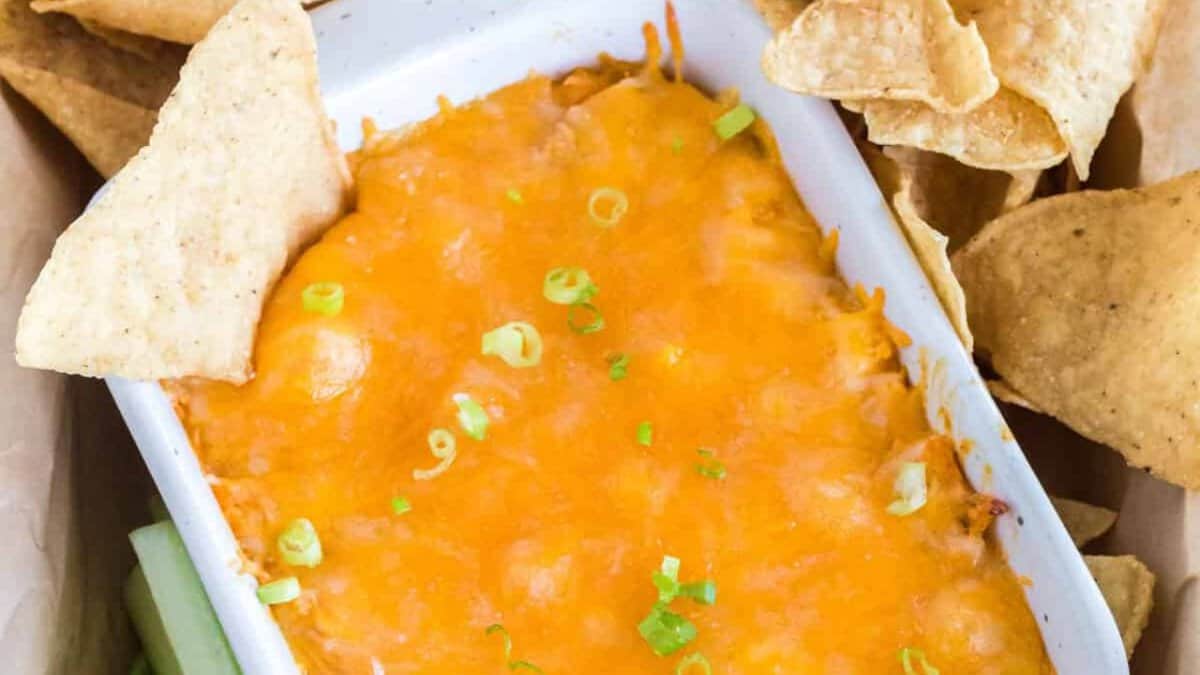 Buffalo Chicken Wings Dip.