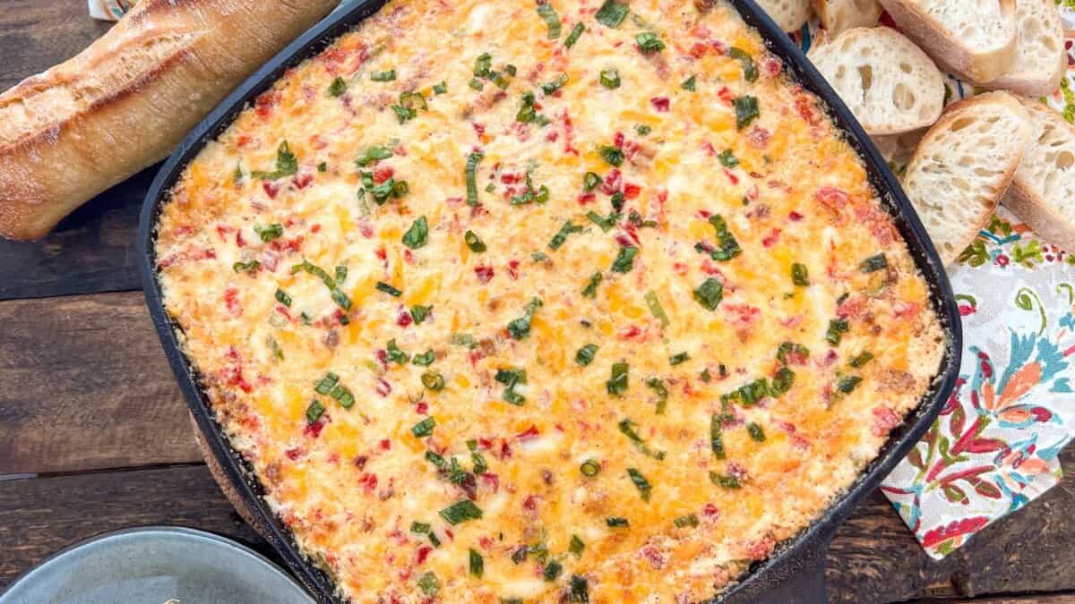 Hot Pimento Cheese Dip.