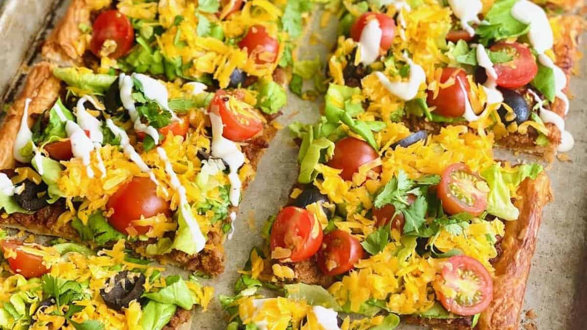 Sheet Pan Taco Bake.