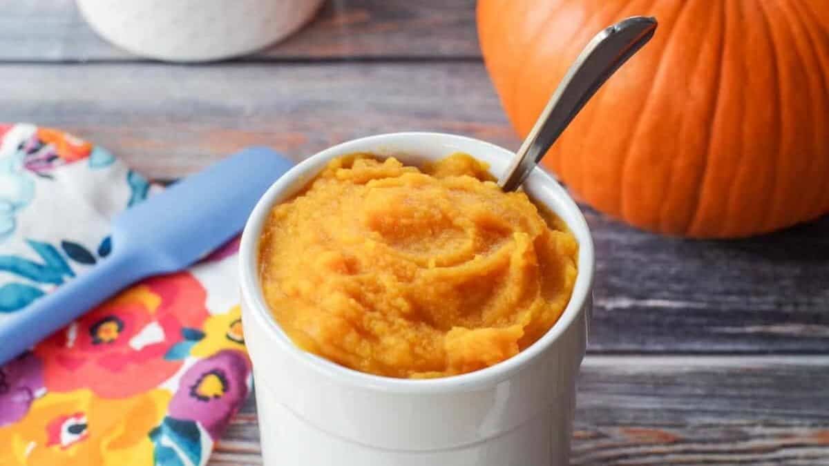 Slow Cooker Halloween Buffalo Chicken Dip.