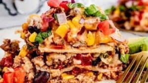 Mexican casserole.