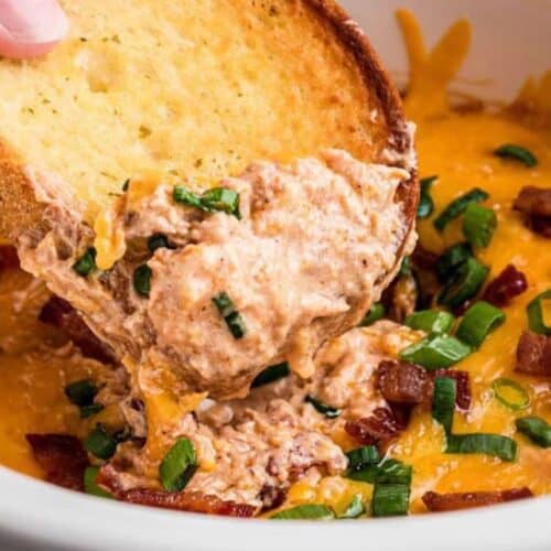 Barbecue chicken dip.